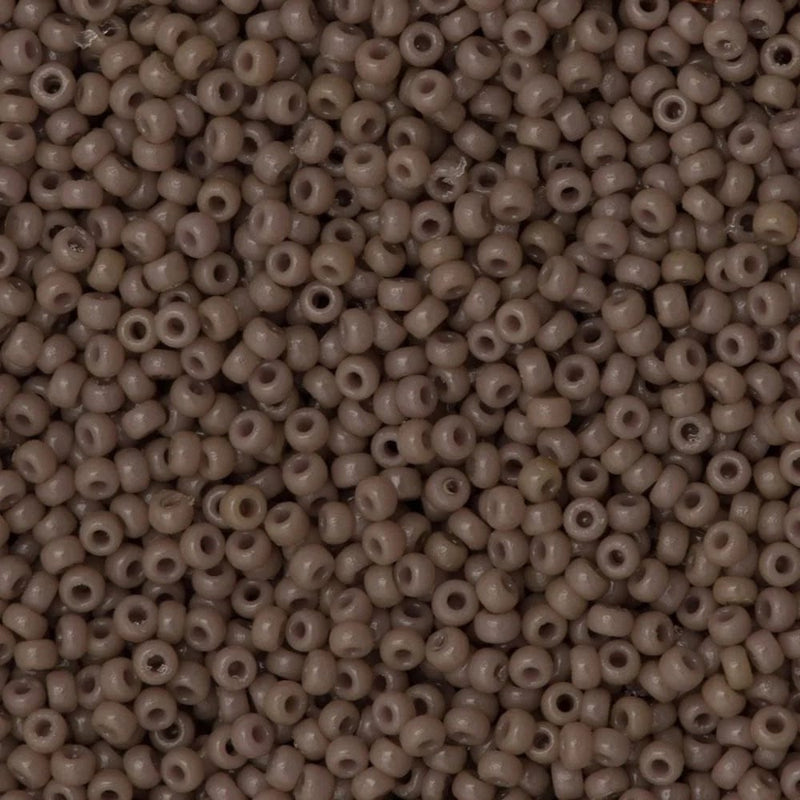 Miyuki Seed Beads 15/0 Duracoat Opaque Beige, 4455