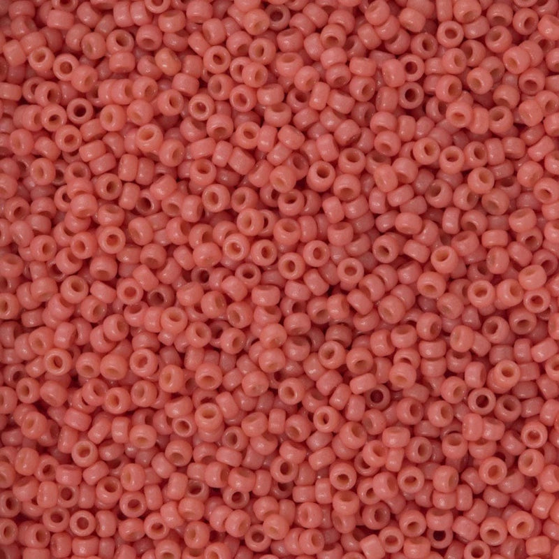 Miyuki Seed Beads 15/0 Duracoat Opaque Light Watermelon 4464