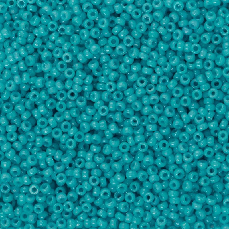 Miyuki Seed Beads 15/0 Duracoat Opaque Nile Blue, 4478