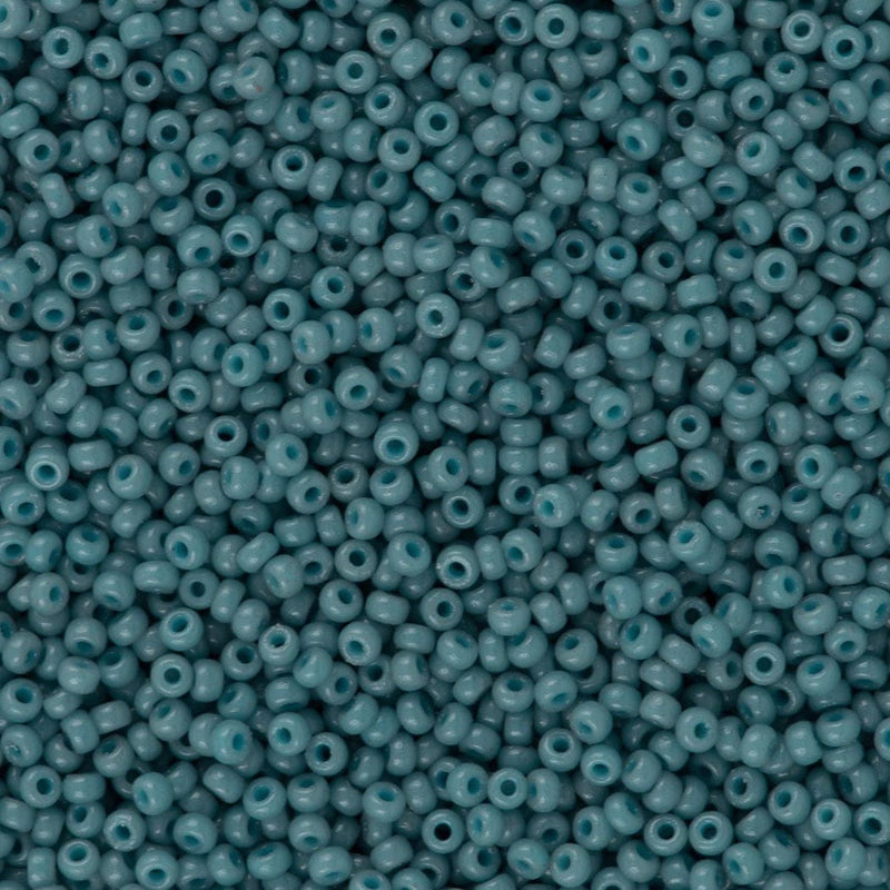 Miyuki Seed Beads 15/0 Duracoat Opaque Moody Blue, 4479