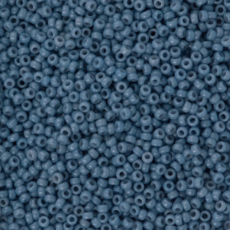Miyuki Seed Beads 15/0 Duracoat Opaque Bayberry, 4482