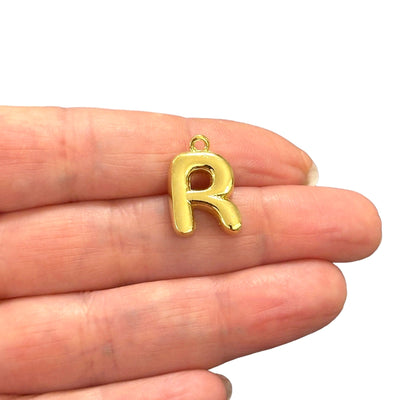 24Kt Gold Plated Balloon Letter Charm