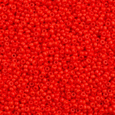Miyuki Seed Beads 11/0 Opaque Red, 0407£1.5