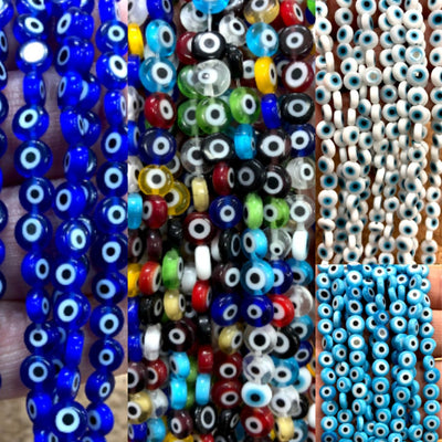 Glass Beads & Evil Eye Beads