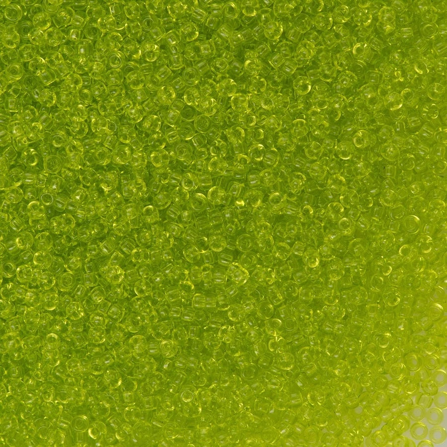 Miyuki Seed Beads 11/0 Transparent Chartreuse ,0143-NEW!!!