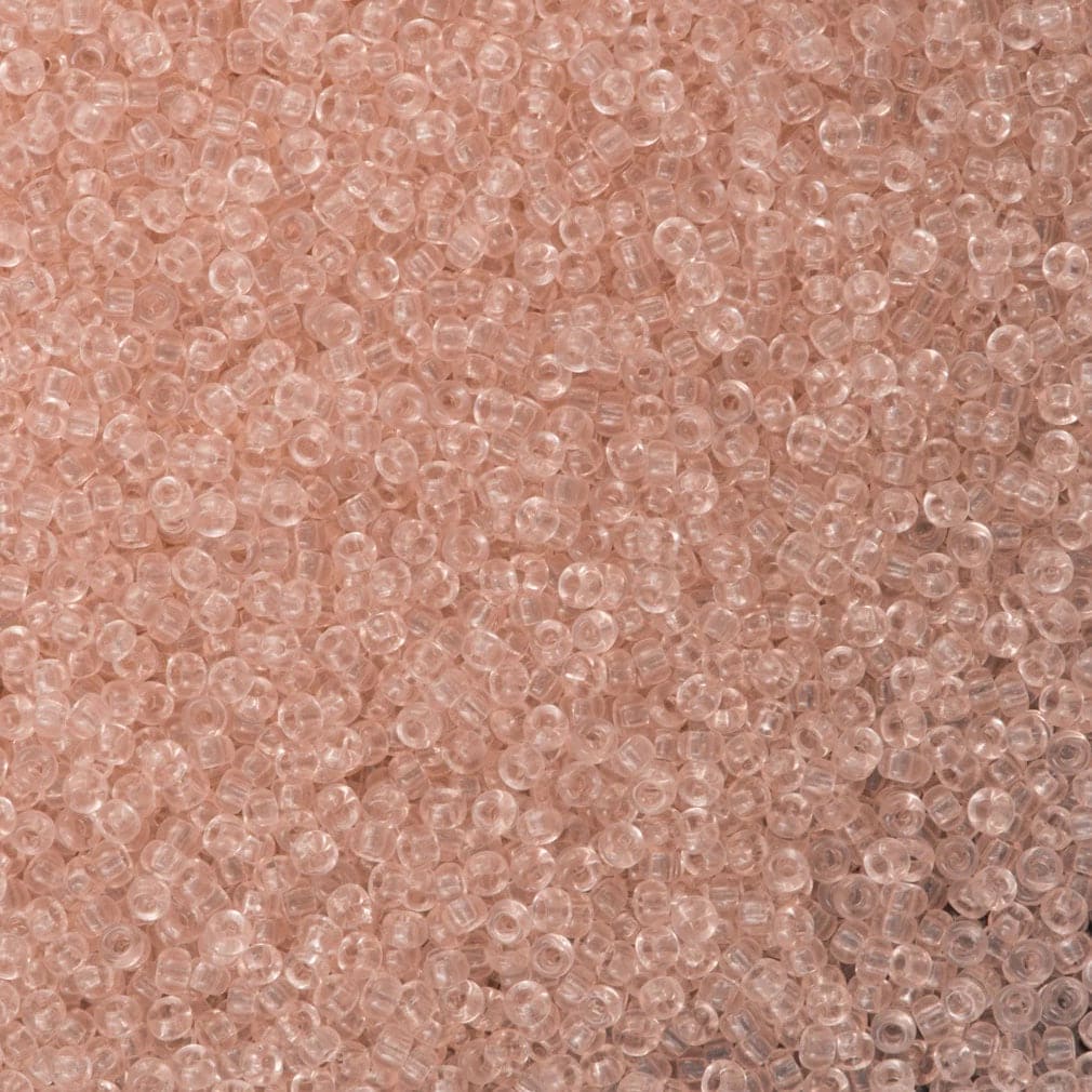 Miyuki Seed Beads 11/0 Transparent Light Tea Rose ,0155-NEW!!!