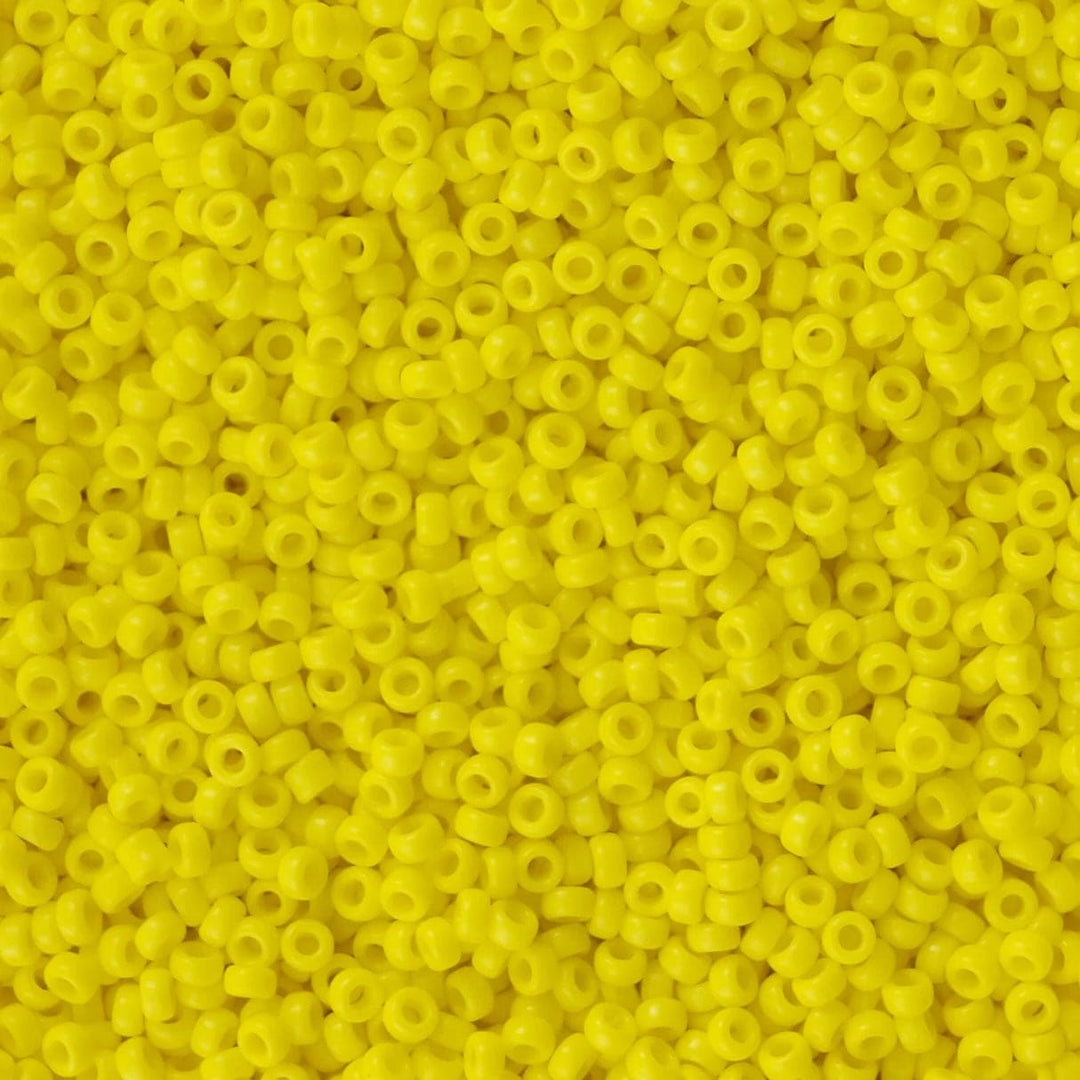 Miyuki Seed Beads 15/0, 0404 Opaque Yellow