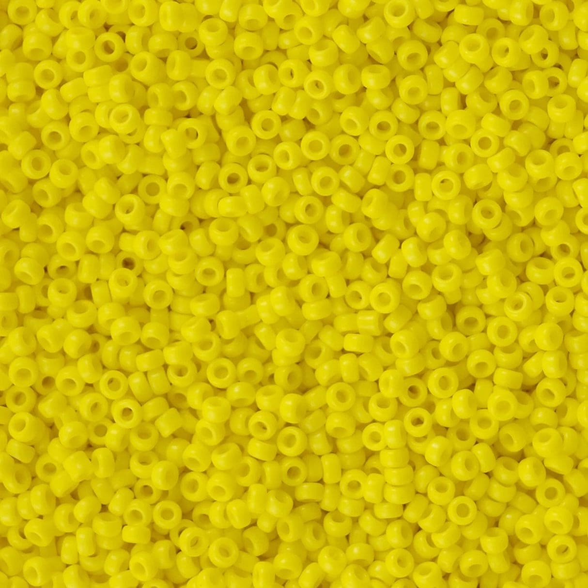 Miyuki Seed Beads 15/0, 0404 Opaque Yellow