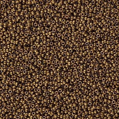 Miyuki Seed Beads 11/0 Metallic Light Bronze-0457L