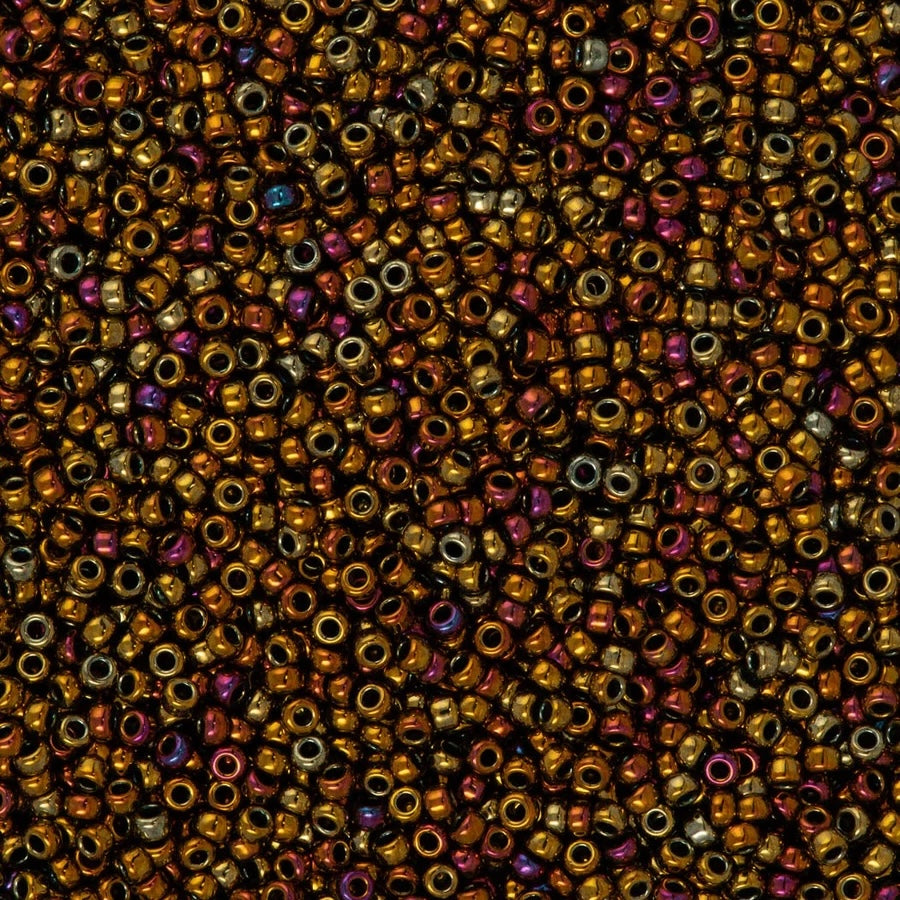 Miyuki Seed Beads 11/0 - Metallic Gold Iris, 0462