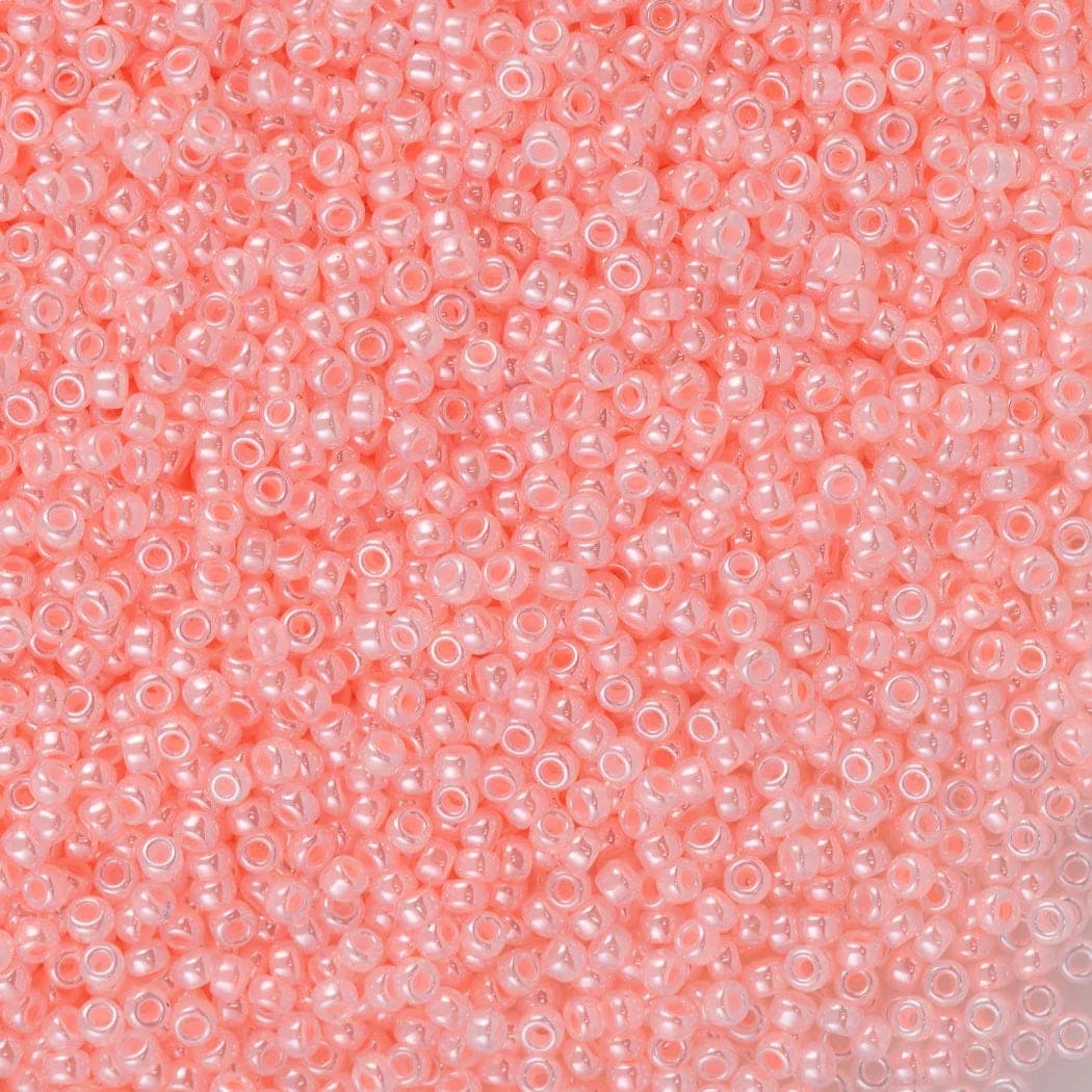 Miyuki Seed Beads 8/0 Pale Pink Ceylon ,0517