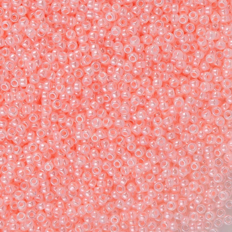 Miyuki Seed Beads 8/0 Pale Pink Ceylon ,0517