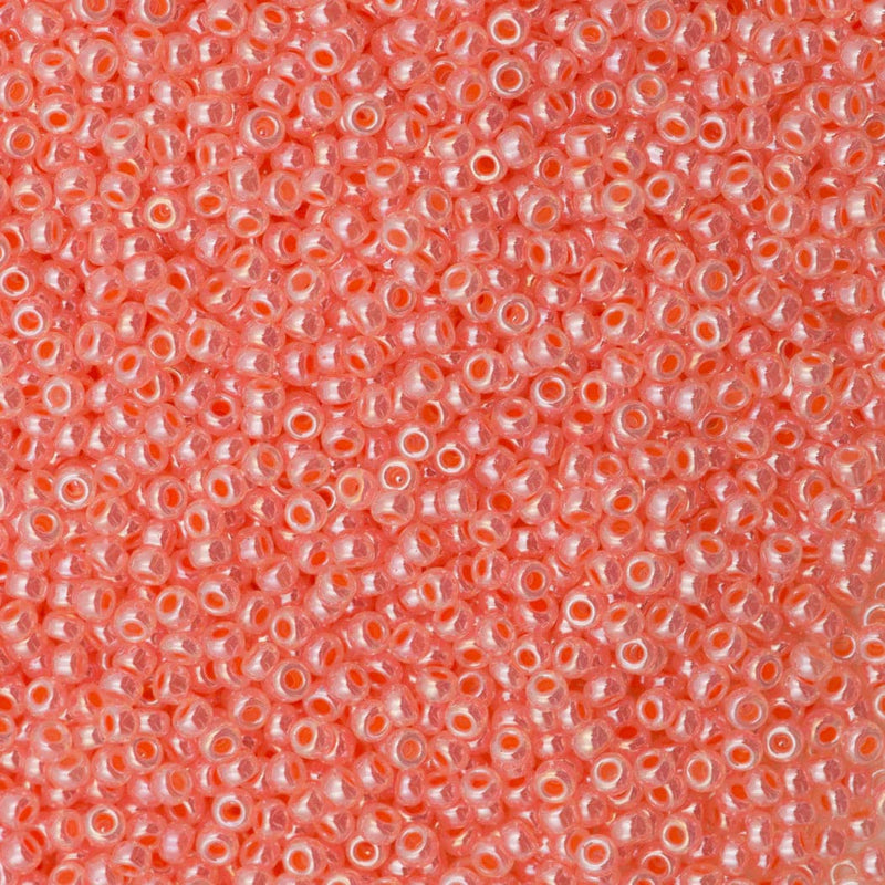 Miyuki Seed Beads 8/0 Salmon Ceylon, 0539