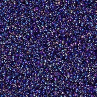 Miyuki Seed Beads 15/0, 0356 - Purple Lined Amethyst AB, 10 Gr