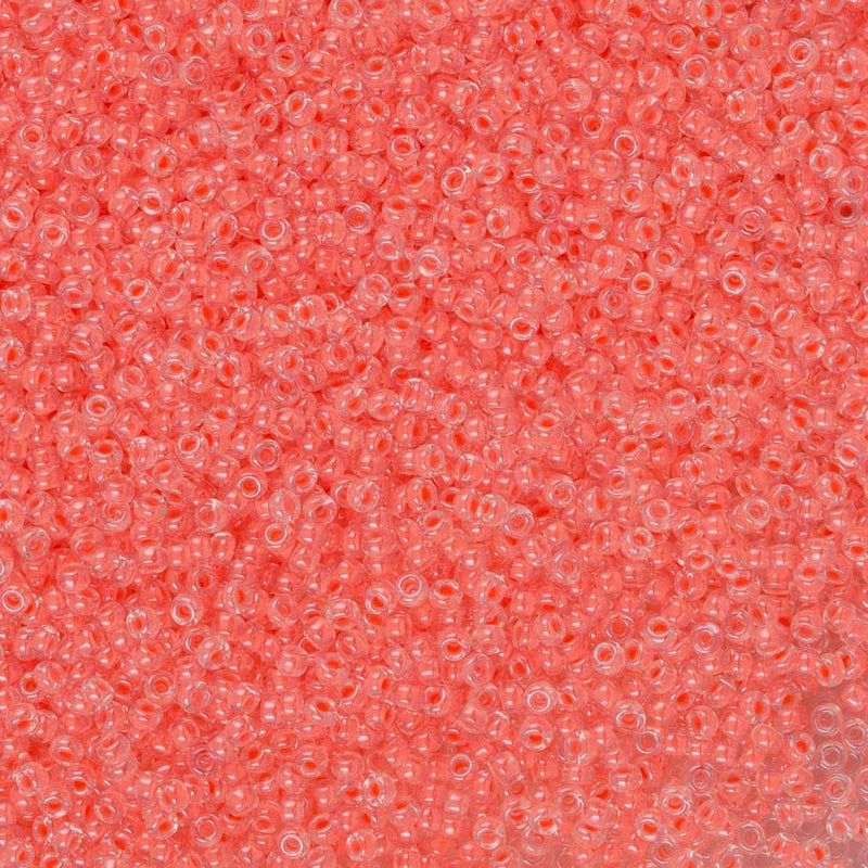 Miyuki Seed Beads 15/0, 1122 - Luminous Flamingo, 10 Gr
