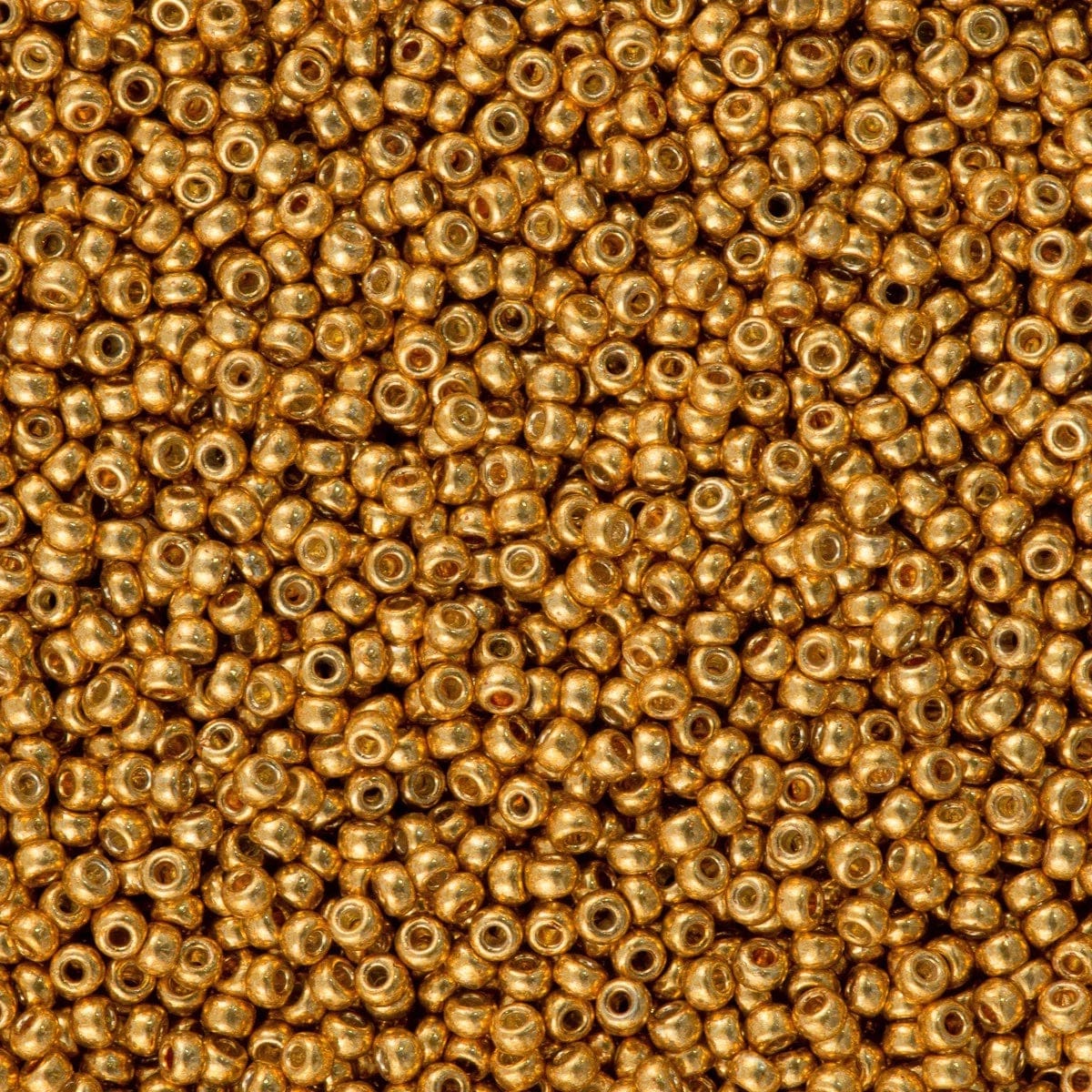 Miyuki Seed Beads 15/0 Duracoat Galvanized Yellow Gold, 4203