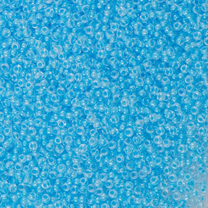 Miyuki Seed Beads 15/0 Luminous Ocean Blue, 4300
