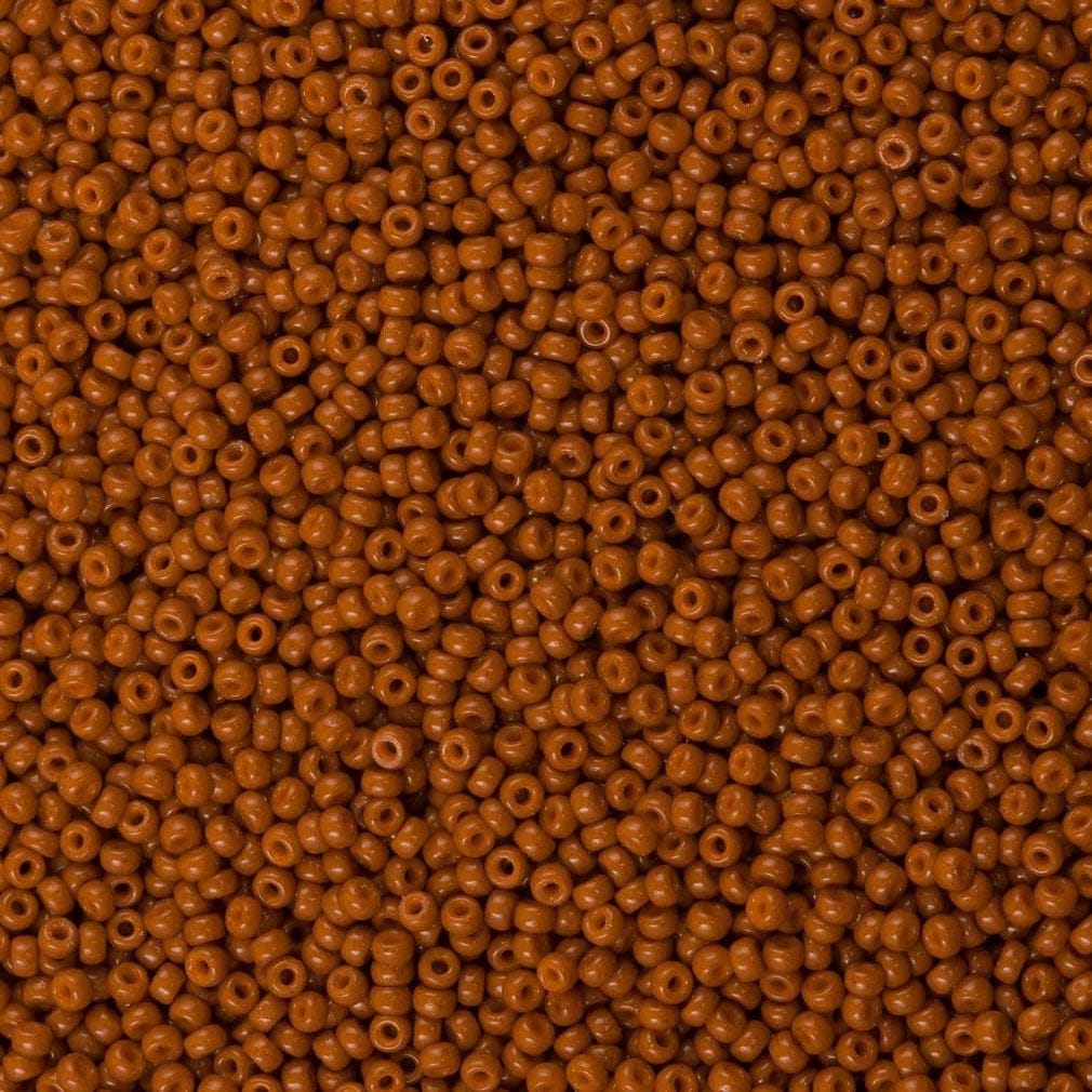 Miyuki Seed Beads 15/0 Duracoat Opaque Persimmon, 4458