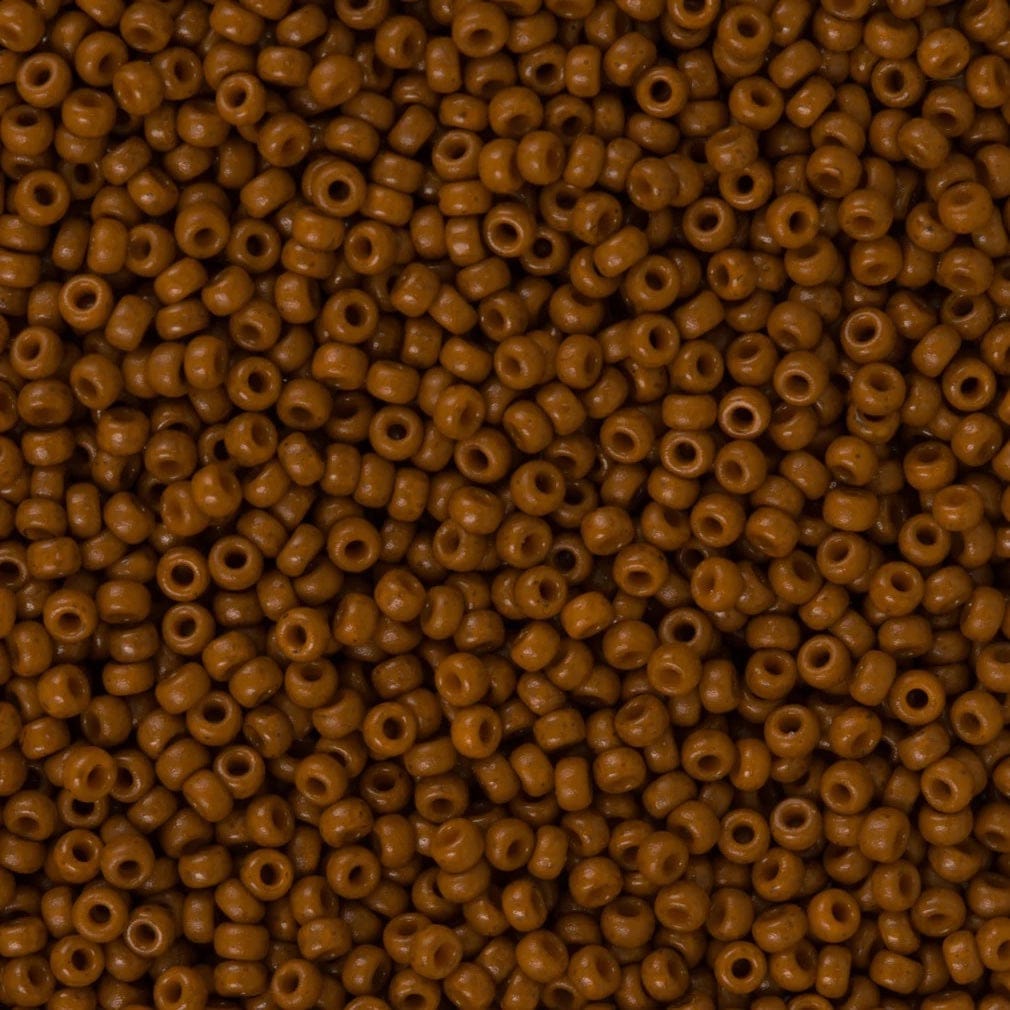 Miyuki Seed Beads 15/0 Duracoat Opaque Sienna, 4459