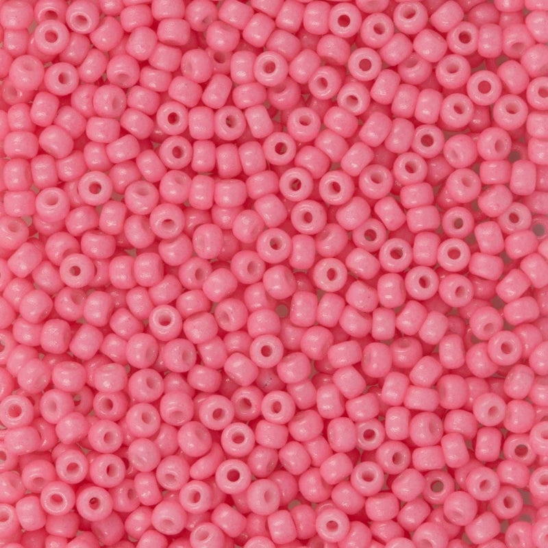 Miyuki Seed Beads 15/0 Duracoat Opaque Carnation 4467