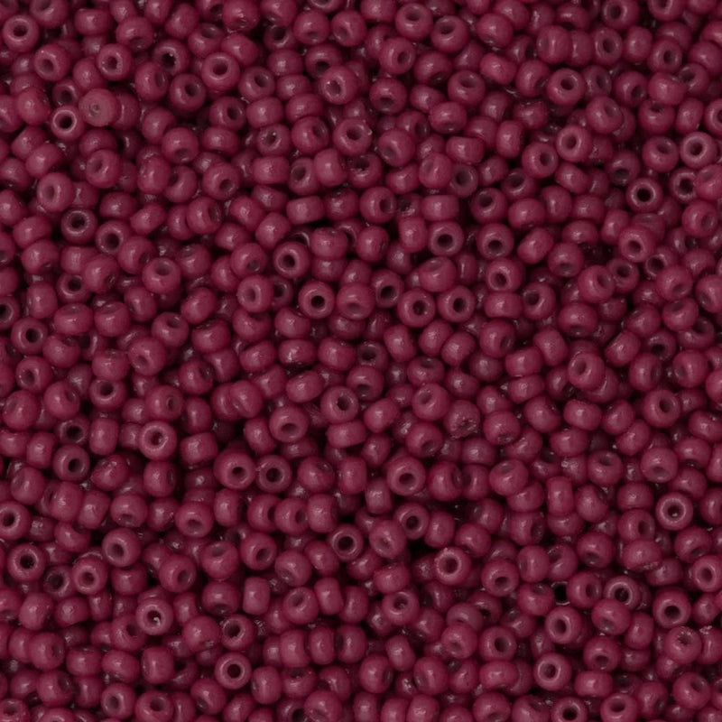 Miyuki Seed Beads 15/0 Duracoat Opaque Pansy 4468