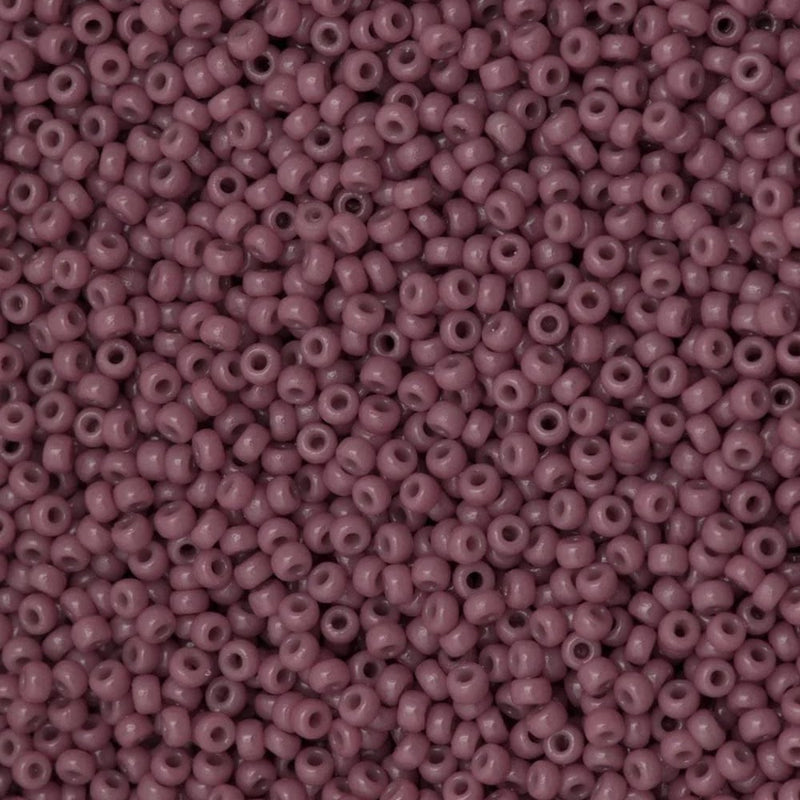 Miyuki Seed Beads 15/0 Duracoat Opaque Hydrangea, 4487