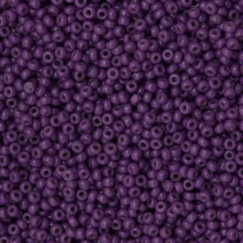 Miyuki Seed Beads 15/0 Duracoat Opaque Anemone, 4490