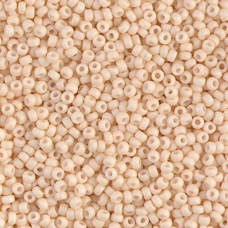 Miyuki Seed Beads 8/0 Matted Opaque Antique Beige, 2022-NEW!!!