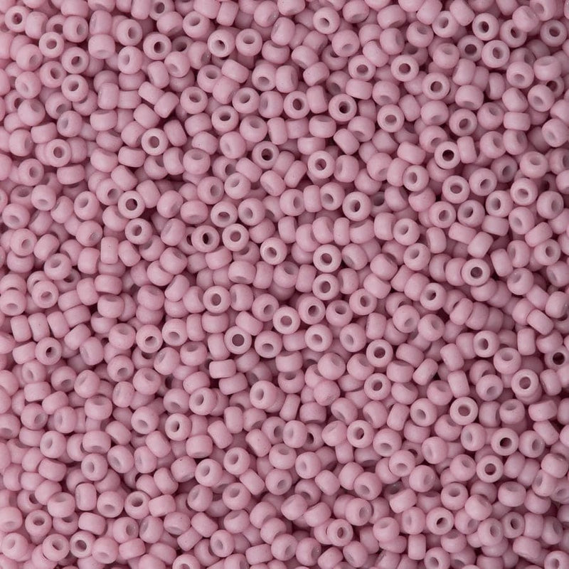 Miyuki Rocailles 11/0 Matted Opaque Antique Tea Rose, 2037-NEW!!!