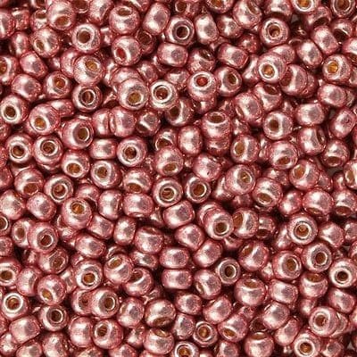 Miyuki Seed Beads 8/0  Duracoat Galvanized Dark Coral, 4209-NEW!!!