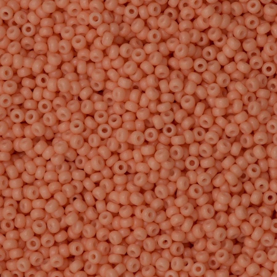 Miyuki Seed Beads 8/0 -Duracoat Opaque Tea Rose, 4461
