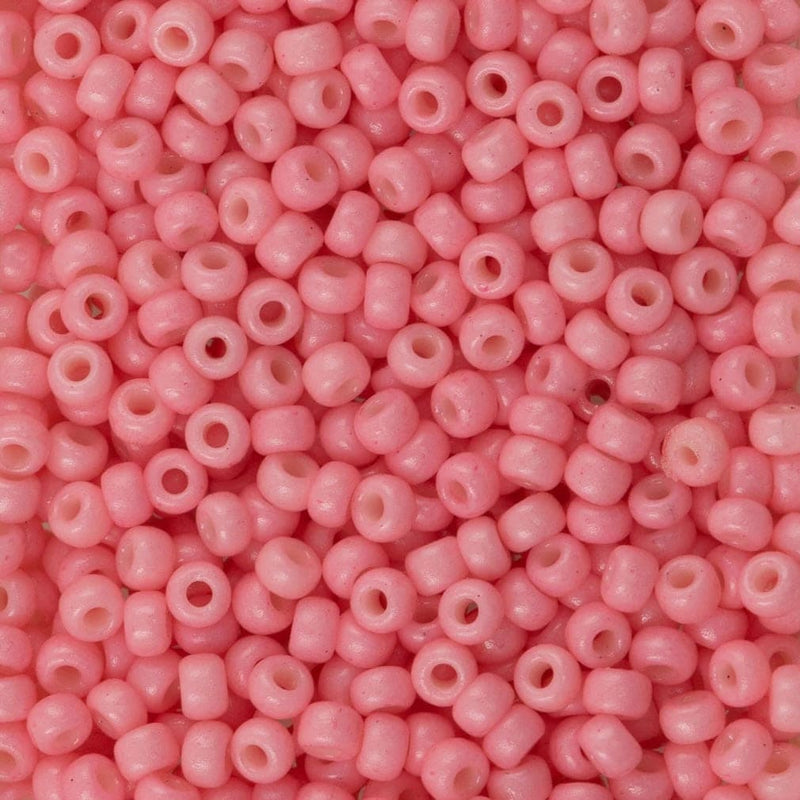 Miyuki Seed Beads 8/0  Duracoat Opaque Lychee 4463-NEW!!!