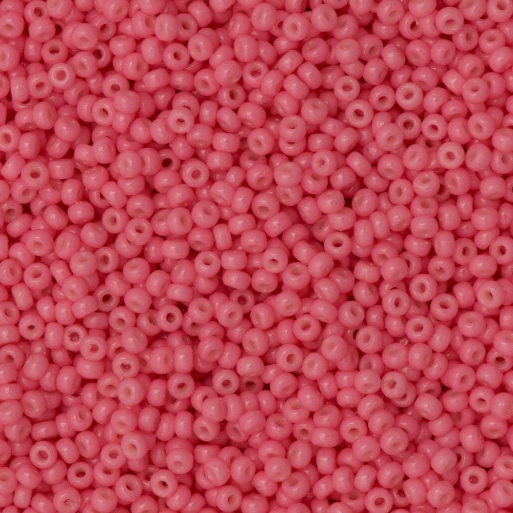 Miyuki Seed Beads 8/0 Duracoat Opaque Guava 4465-NEW!!!