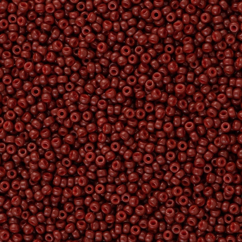 Miyuki Seed Beads 8/0  Duracoat Opaque Maroon 4470-NEW!!!