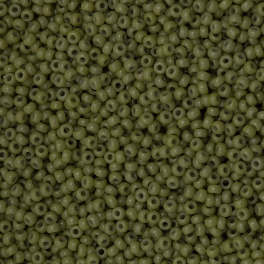 Miyuki Seed Beads 8/0 Duracoat Opaque Cactus 4474-NEW!!!