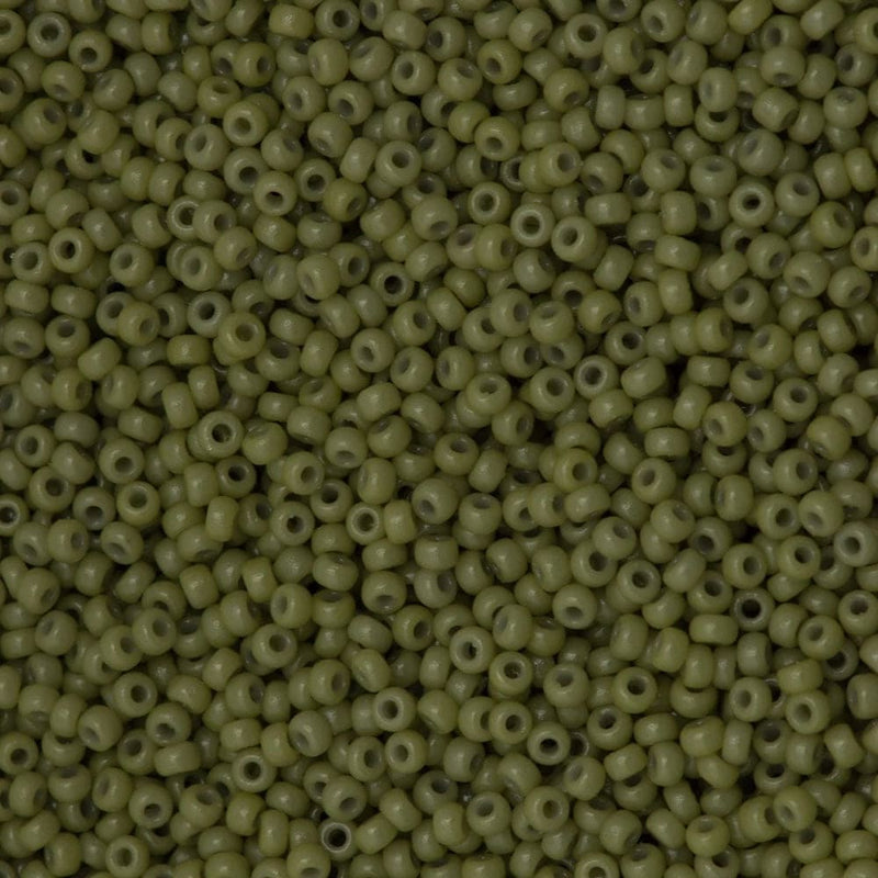 Miyuki Seed Beads 8/0  Duracoat Opaque Cactus 4474-NEW!!!