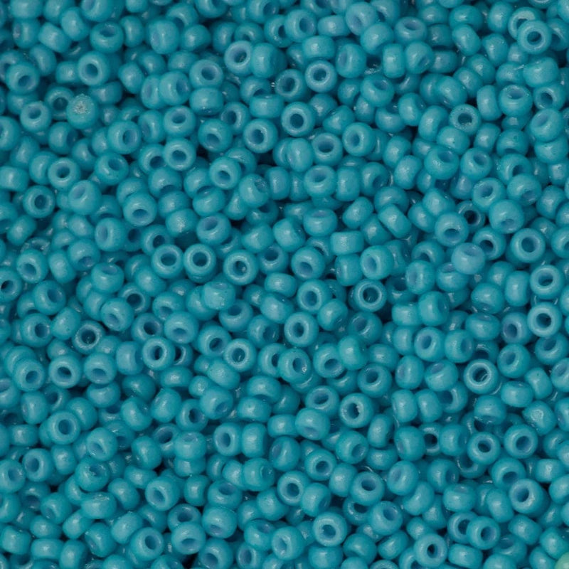 Miyuki Seed Beads 8/0  Duracoat Opaque Nile Blue 4478-NEW!!!