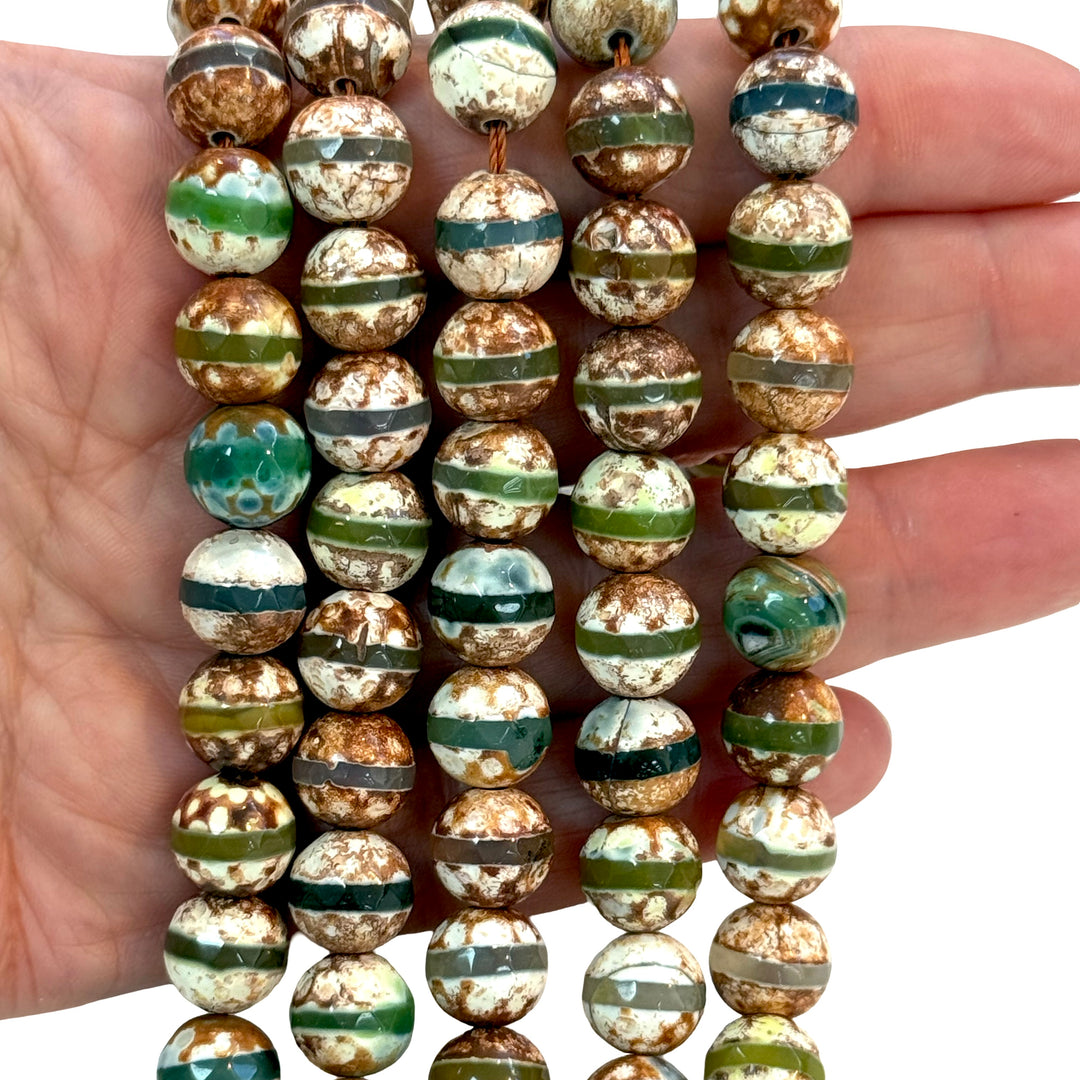 90 cm Strand Natural Freeform Turquoise Chips, Long brin 36&