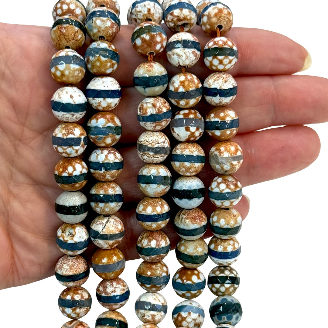 90 cm Strand Natural Freeform Turquoise Chips, Long brin 36&