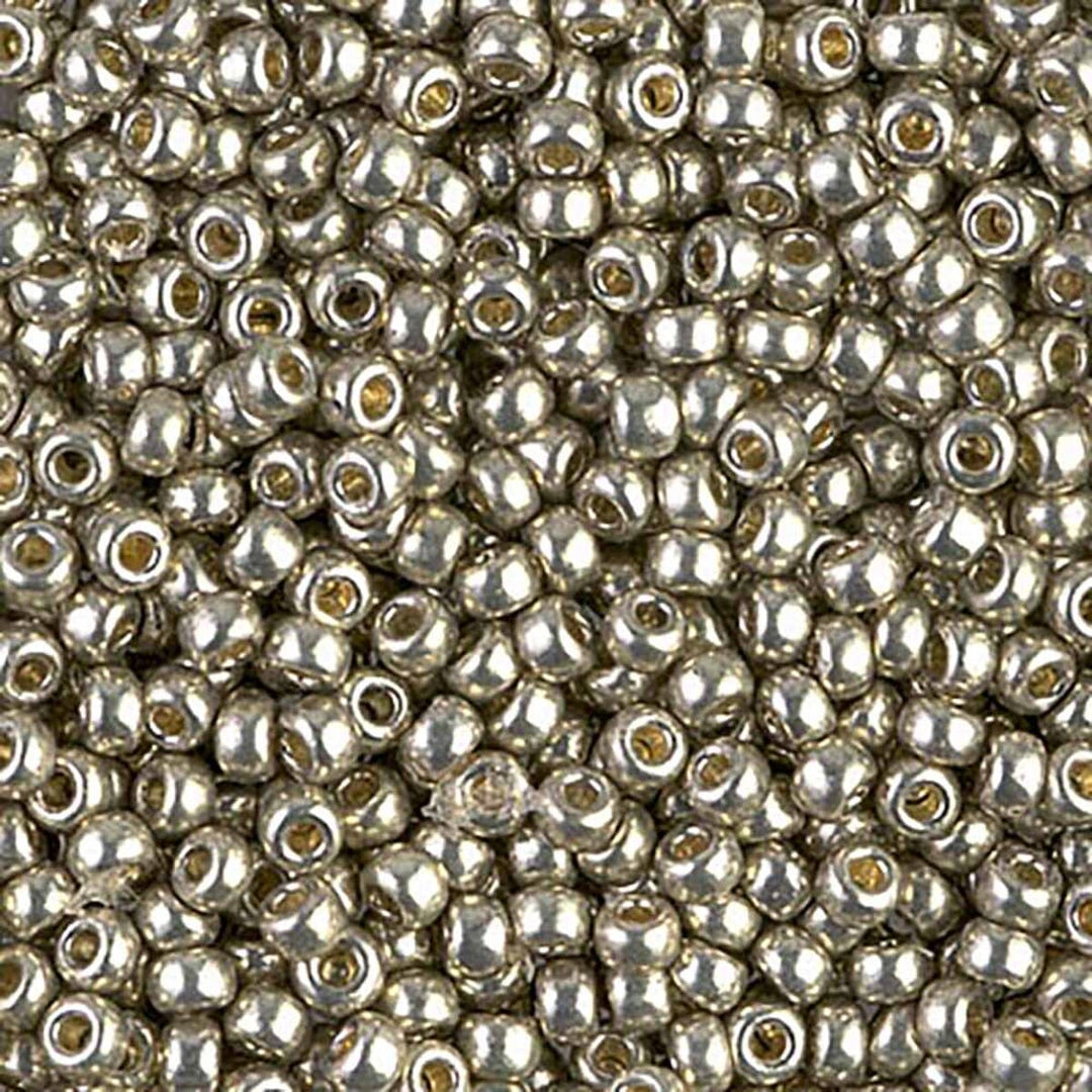 Miyuki Seed Beads 8/0 - Duracoat Galvanized Lt.Pewter, 4221