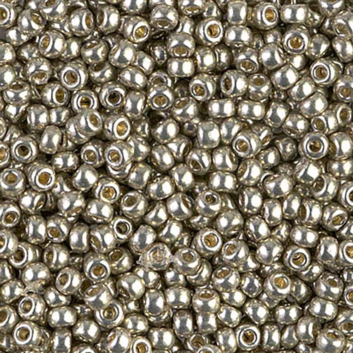 Miyuki Seed Beads 8/0 - Duracoat Galvanized Lt.Pewter, 4221