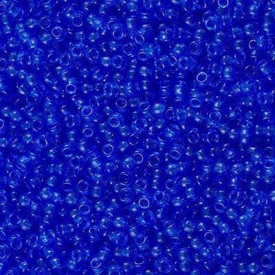 Miyuki Seed Beads 8/0 Transparent Sapphire ,0150