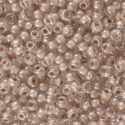 Miyuki Seed Beads 8/0 Blush Lined Crystal ,0215