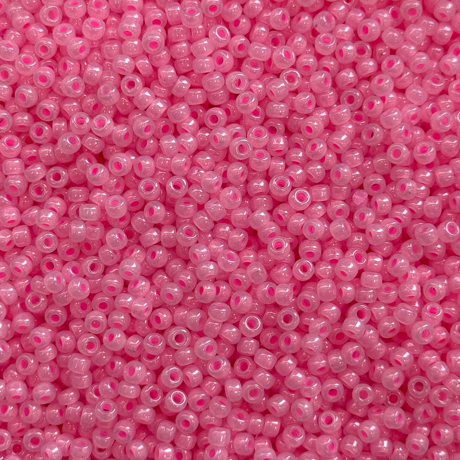 Miyuki Seed Beads 8/0 Soft Baby Pink Ceylon, 0518