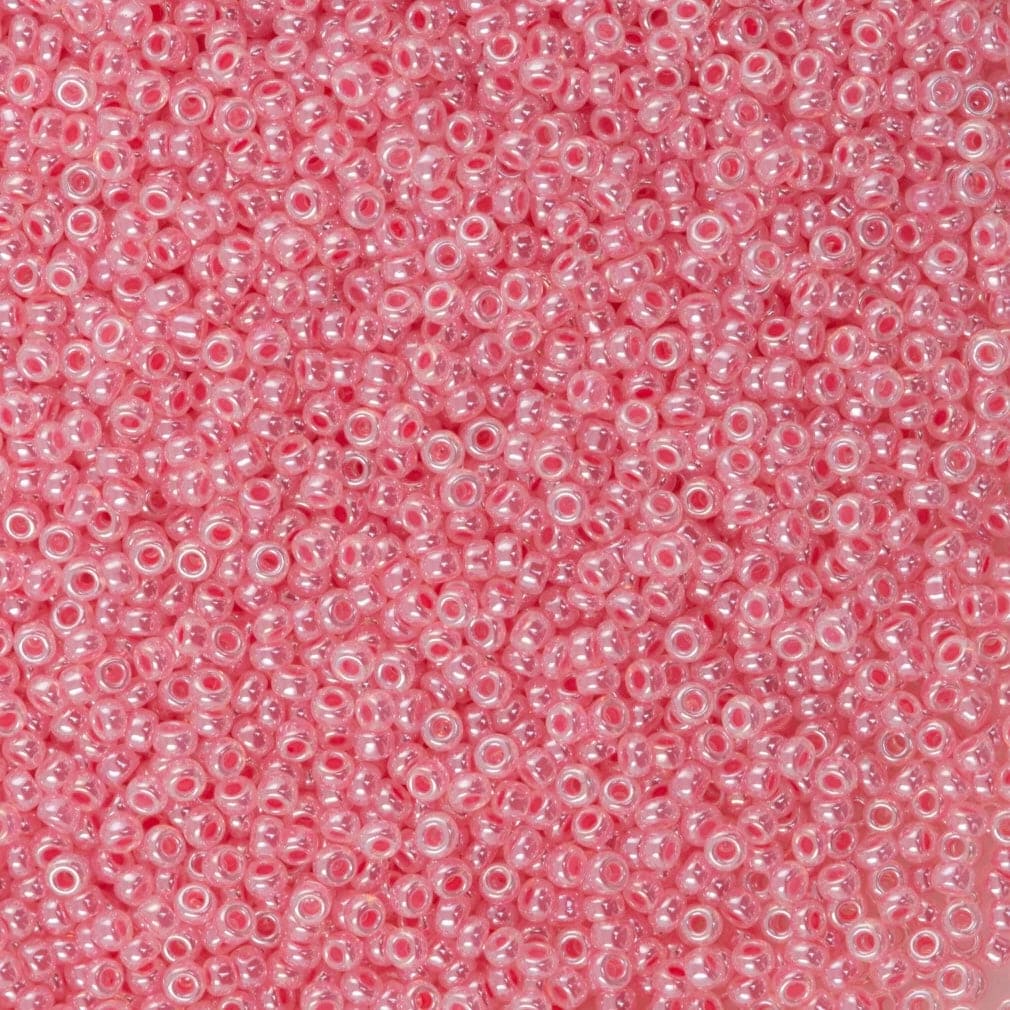 Miyuki Seed Beads 8/0 Carnation Pink Ceylon ,0535