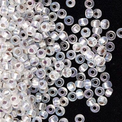 Miyuki Seed Beads 8/0 Silver Lined Crystal AB ,1001