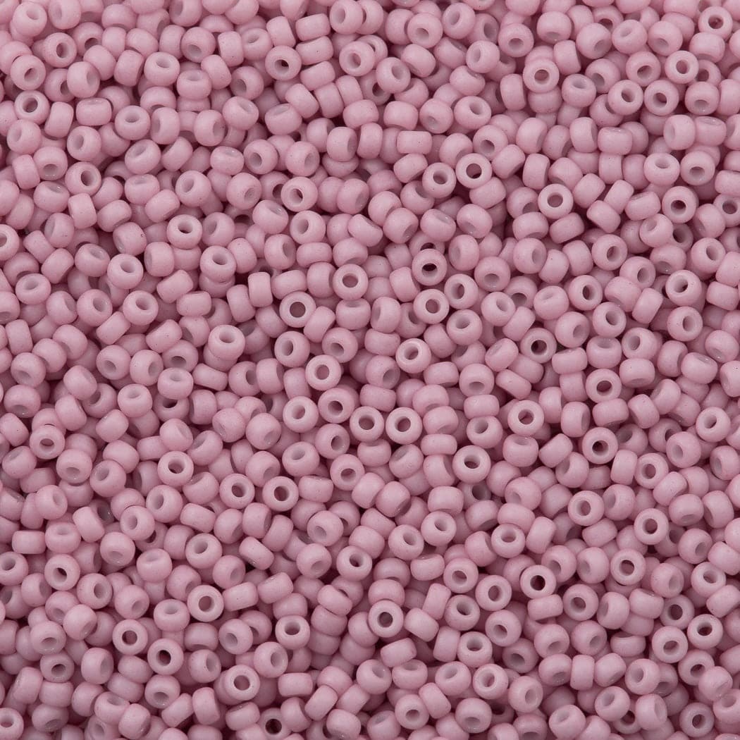 Miyuki Seed Beads 8/0 Matted Opaque Dusty Orchid, 2024-NEW!!!