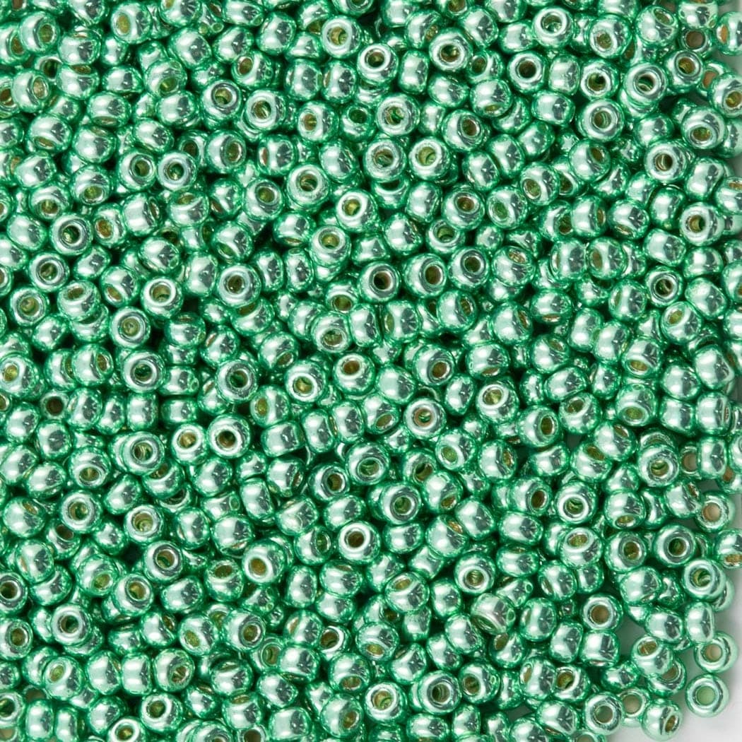 Miyuki Seed Beads 8/0 Duracoat Galvanized Mint, 4214-NEW!!!