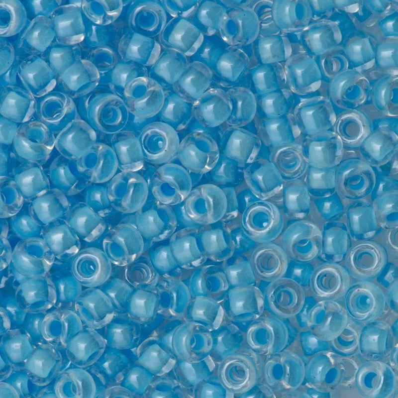 Miyuki Seed Beads 8/0 Luminous Ocean Blue , 4300