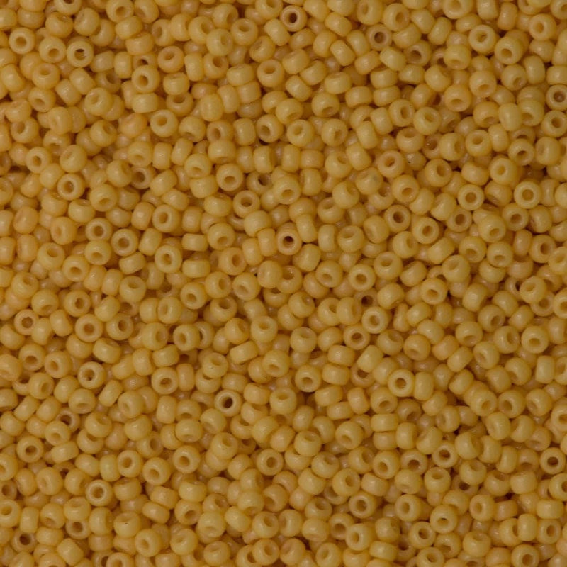 Miyuki Seed Beads 8/0  Duracoat Opaque Banana 4452-NEW!!!